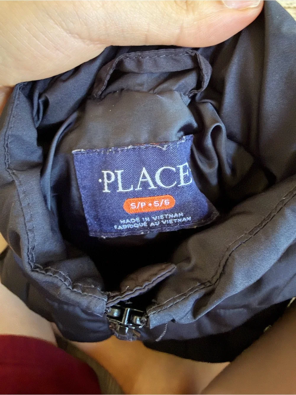The Children's Place Black Puffer Jacket for Kids
